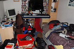 Tidying Room - photo by Andy H McDowall