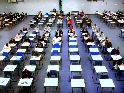 Exam Hall - photo by jackhynes