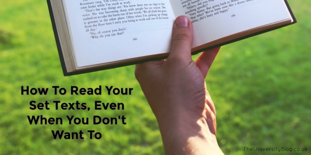 Read Set Texts, Even When You Don't Want To